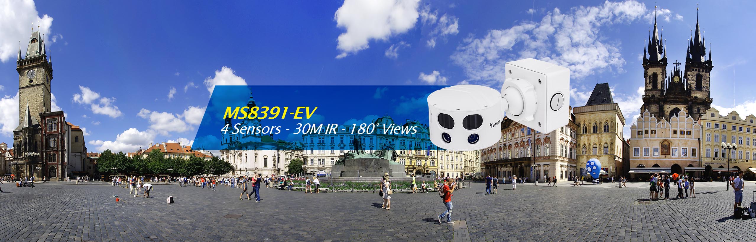 A Vivotek bemutatja első multiszenzoros kameráját, a MS-8391-EV-t