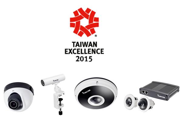 A Vivotek tarolt a  Taiwan Excellence Awards 2015 rendezvényen