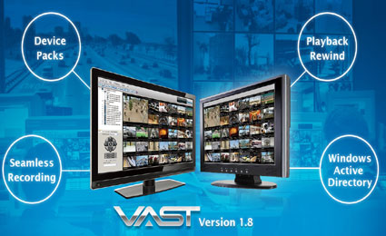 Vivotek büszkén jelenti be a VAST 1.8 szoftver kifejlesztését
